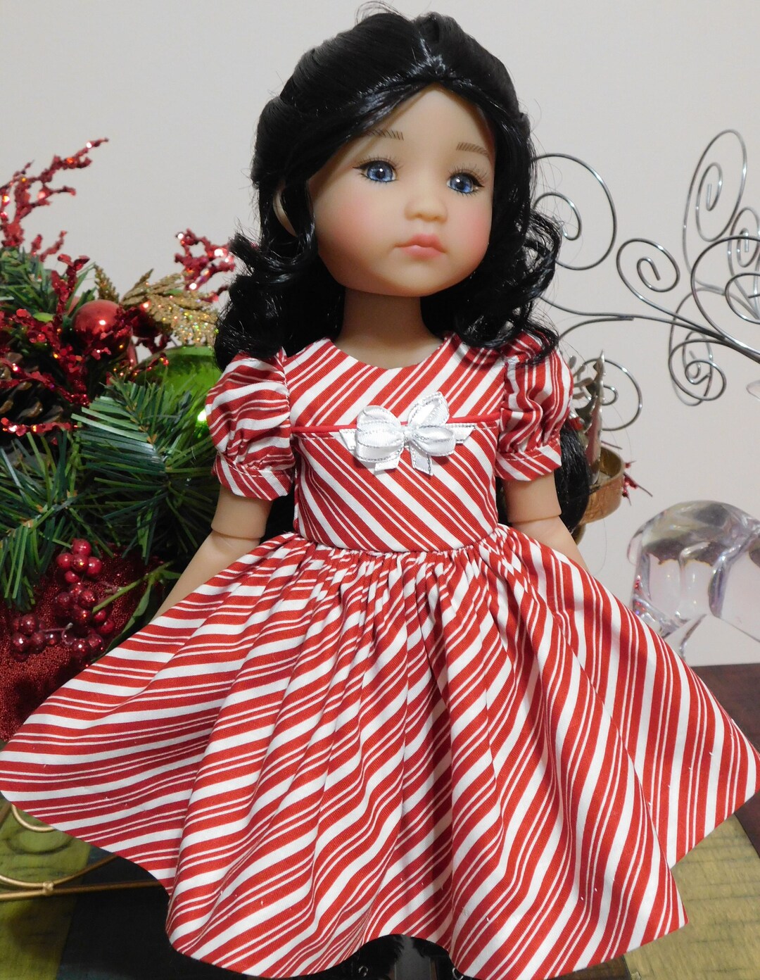 Candy Cane Dress for 14.5 Ruby Red Fashion Friends - Etsy