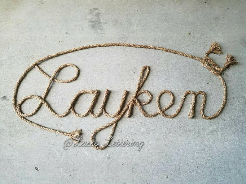 6 LETTER Name Western nautical Rope Name Art Etsy 6-letter-name-western-nautical-rope-name-art-etsy