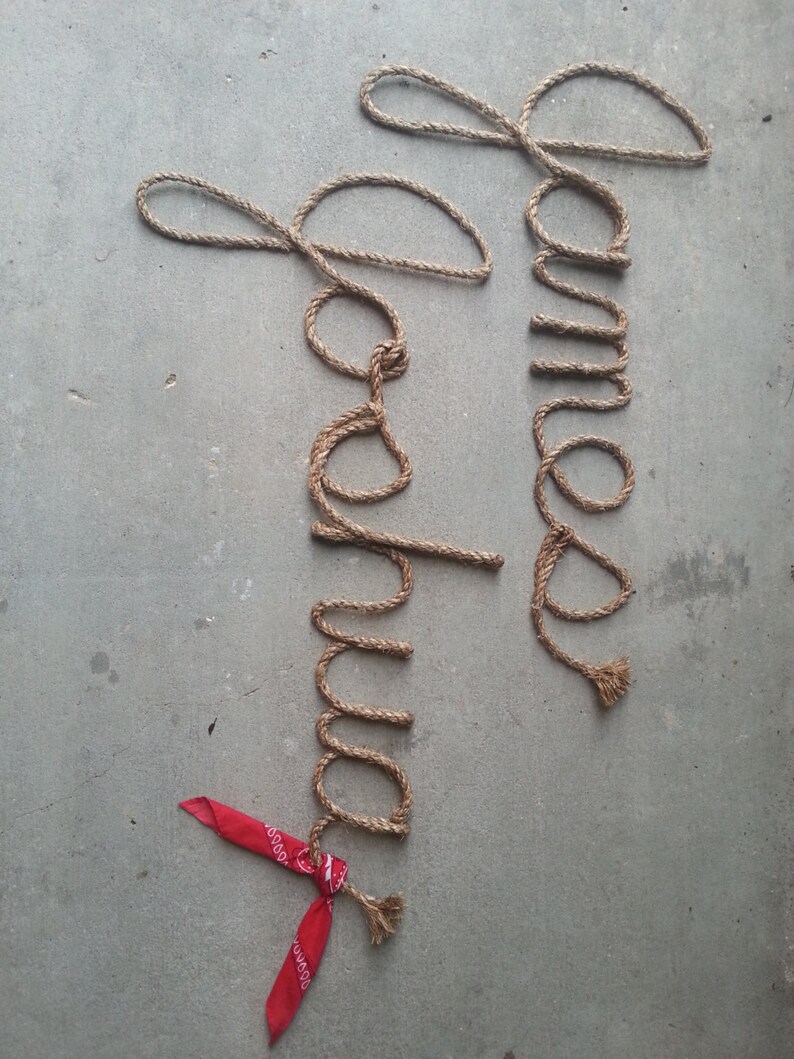 11 LETTER Name Western nautical Rope Name Art Etsy 11-letter-name-western-nautical-rope-name-art-etsy