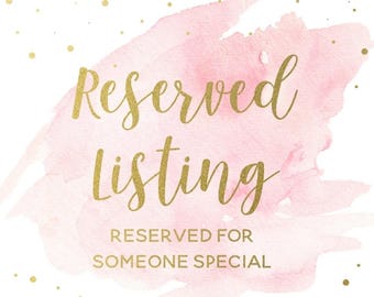Lasso Lettering, custom listing for someone special