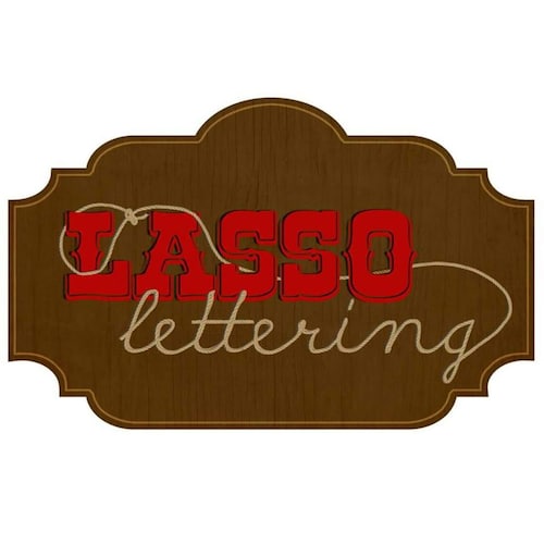 LassoLettering - Etsy