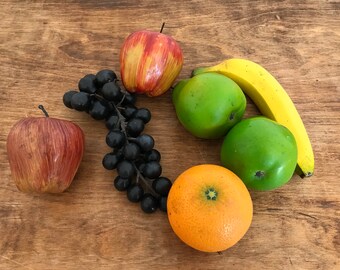 4X MIXED BEST ARTIFICIAL GRAPES FRUIT REALISTIC DECORATIVE FOR BOWL BASKET