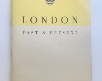 1950's London Past & Present book