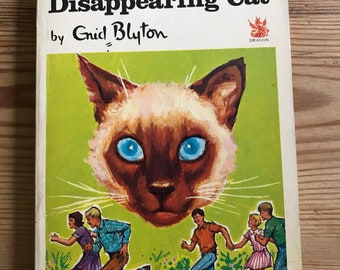 1969 Enid Blyton The Mystery of the Disappearing Cat book