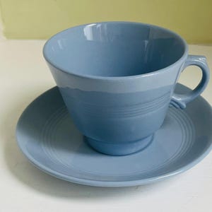 WOODSWARE ENGLAND カップ&ソーサー　ティーポット付き Vintage Wood's Ware Cup & Saucer / 英国製 ウッズウェア