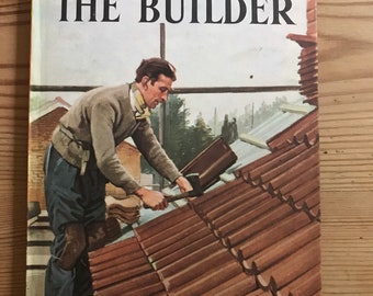 People at Work The Builder Ladybird Book Series 606B 1965