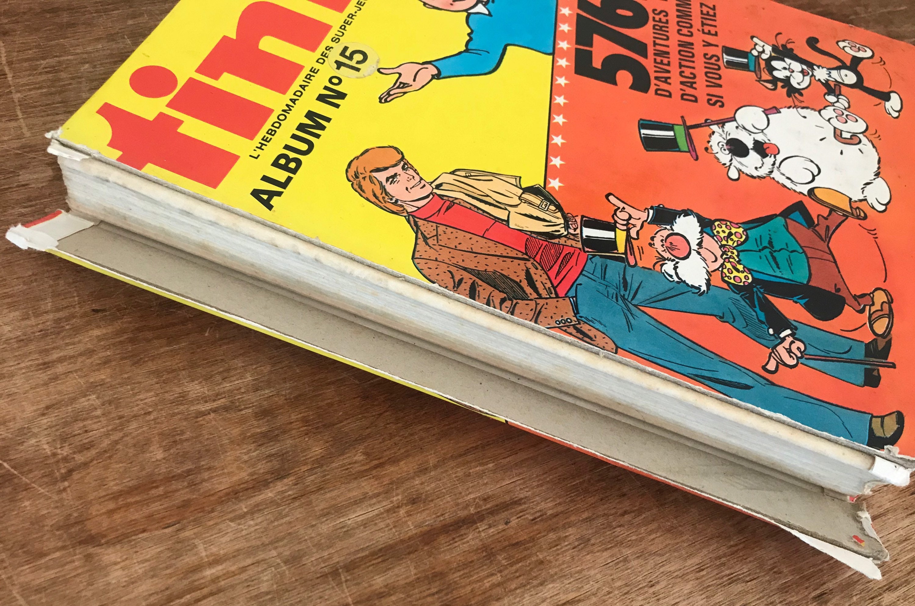 tintin - tintin selection des super - jeunes de 7 a 77 ans lots de 6 l