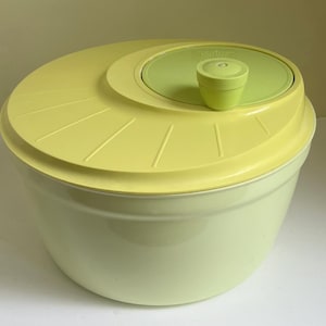 Vintage Moulinex salad spinner made in France