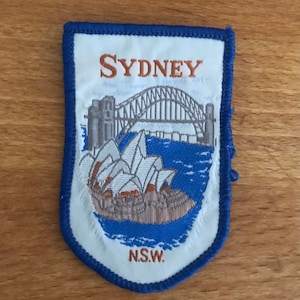 Vintage souvenirmärke Sydney NSW
