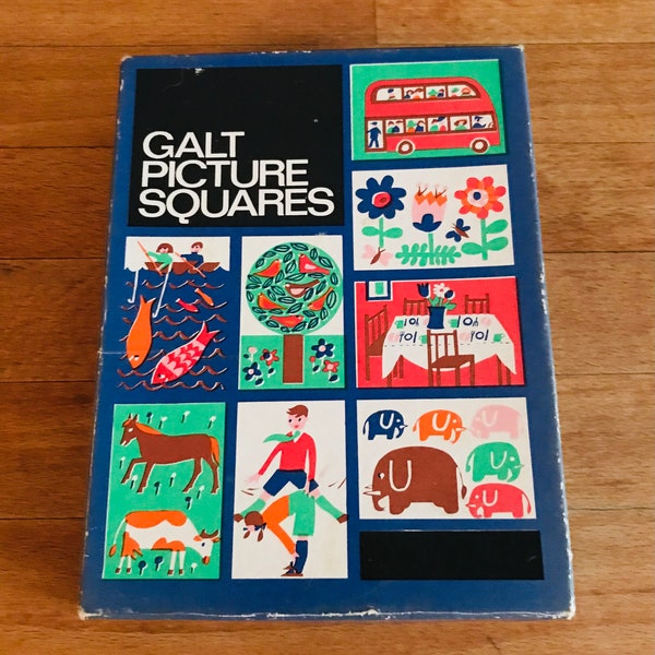 Galt Picture Squares wooden puzzles