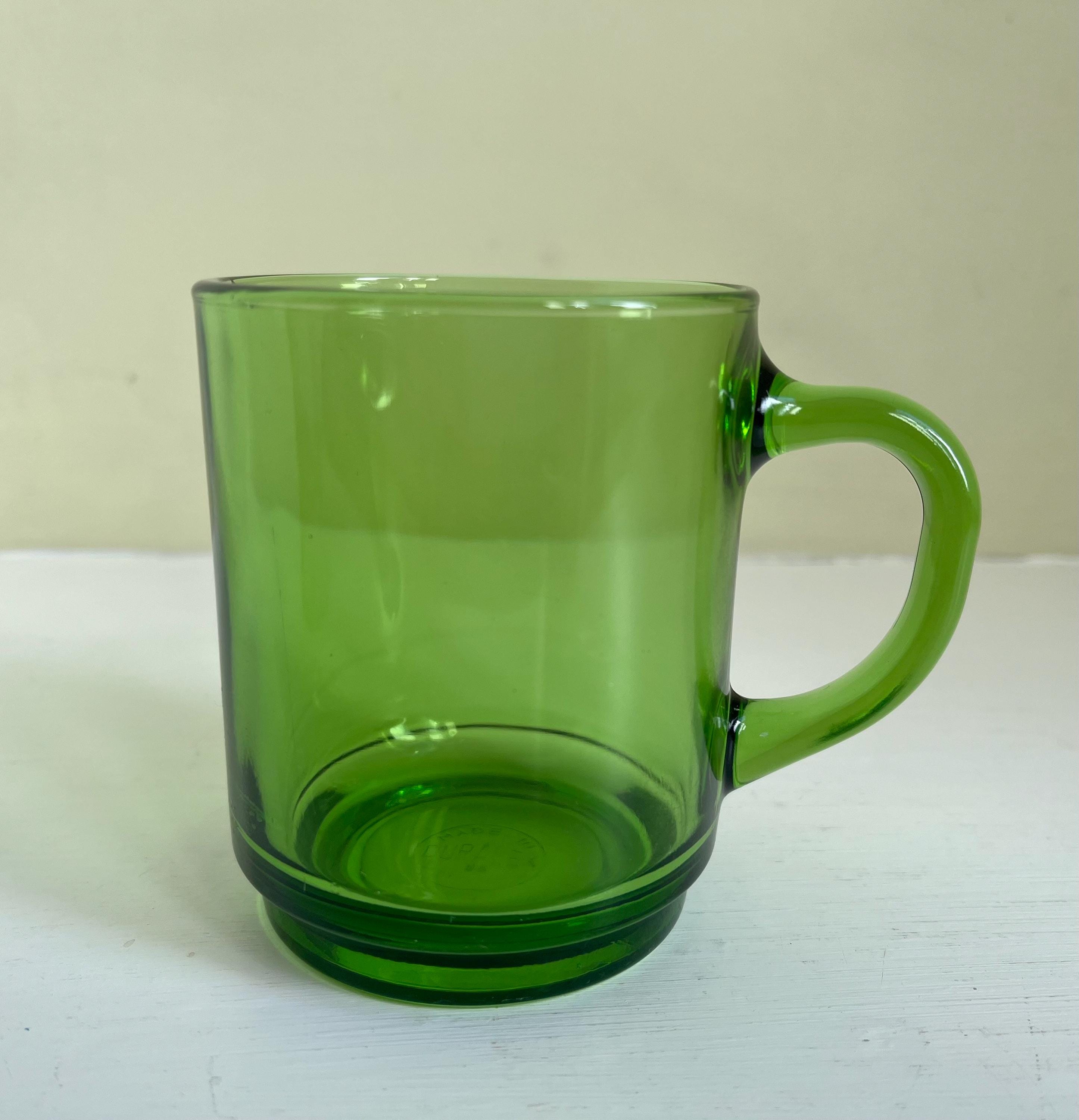Tasse à Thé Duralex Verre Trempé Vert - Fabrication Française (Occasion)