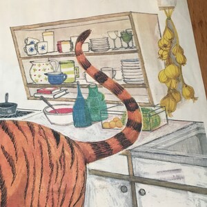 Double sided poster Judith Kerr The Tiger Who Came to Tea The Times Newspaper image 6