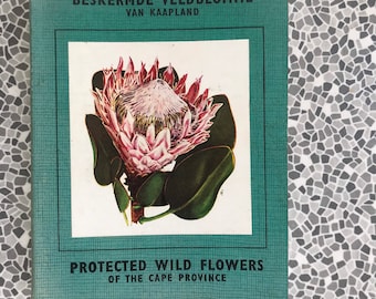 Protected Wild Flowers of the Cape Province book 1958