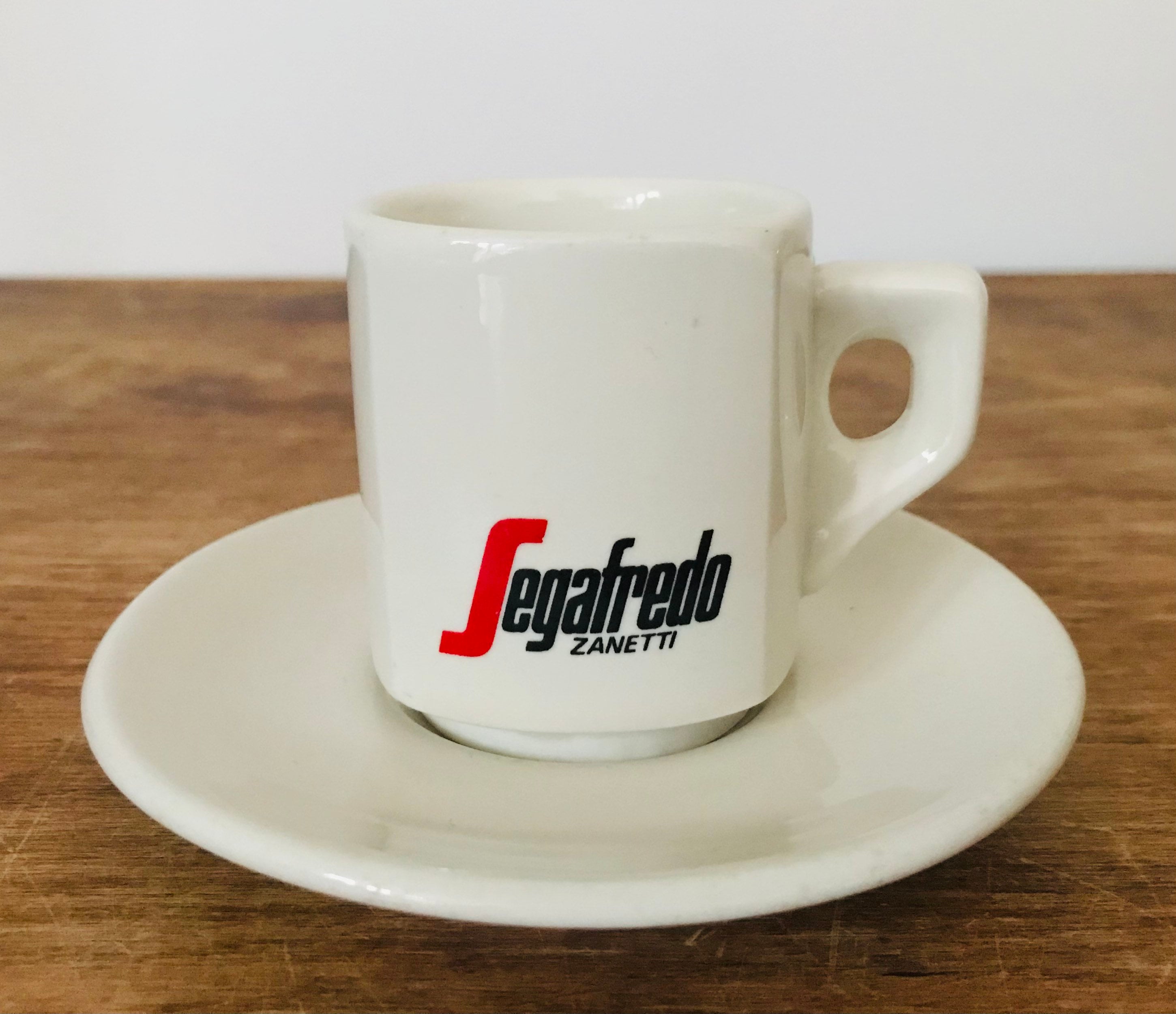Tasse à expresso italienne et soucoupe Segafredo Zanetti - Etsy France