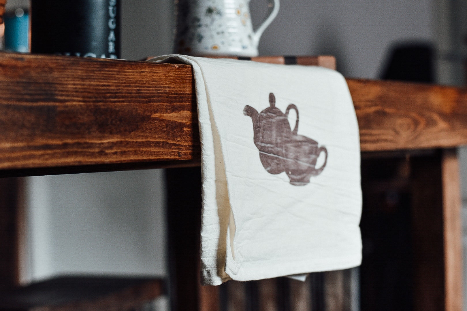 Coffee cup Tea towel Decorative Kitchen Towel Housewarming Etsy