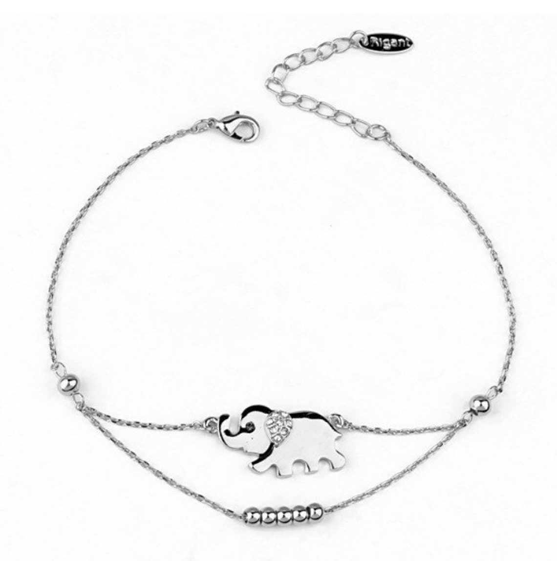 Elephant Anklet EL1 Etsy