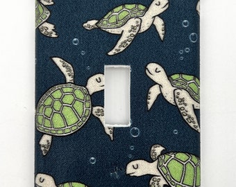 Sea Turtles Light Switch Plate Cover / Outlet Cover / Bedroom / Home Decor / Baby Shower Gift / Nursery Decor / Kid's Room / Ocean / Animals