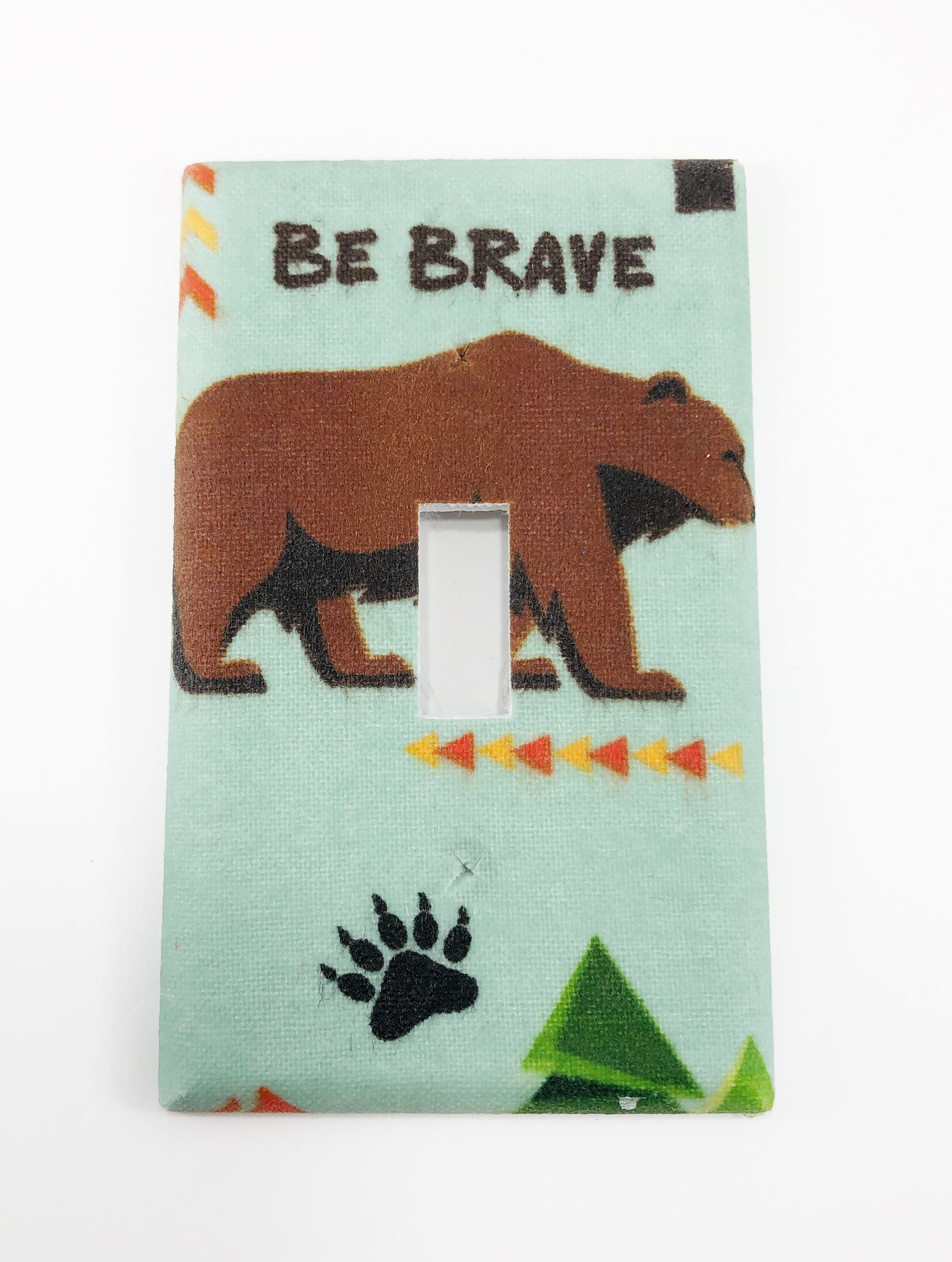 Brave Bear Light Switch Plate Cover / Outlet Cover / Bedroom / Etsy India
