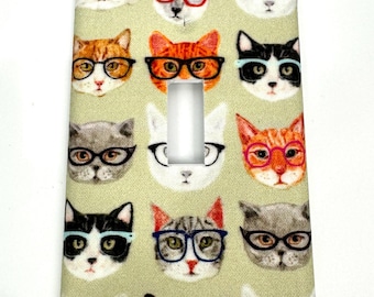 Intelligent Cats Light Switch Cover: Whimsical Nursery Decor