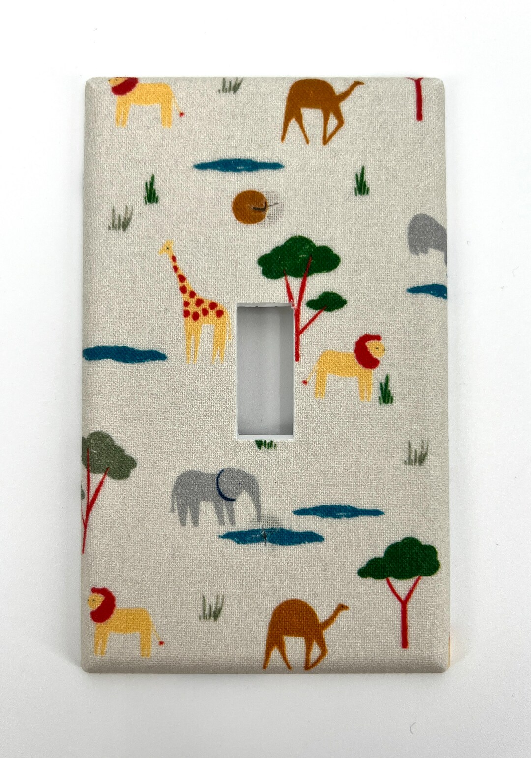 Safari Animals Light Switch Plate Cover / Outlet Cover / Etsy