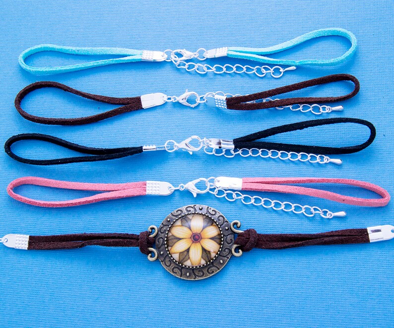 80 20mm Connector Scribed Bracelet Kits 20mm DIY Faux Etsy