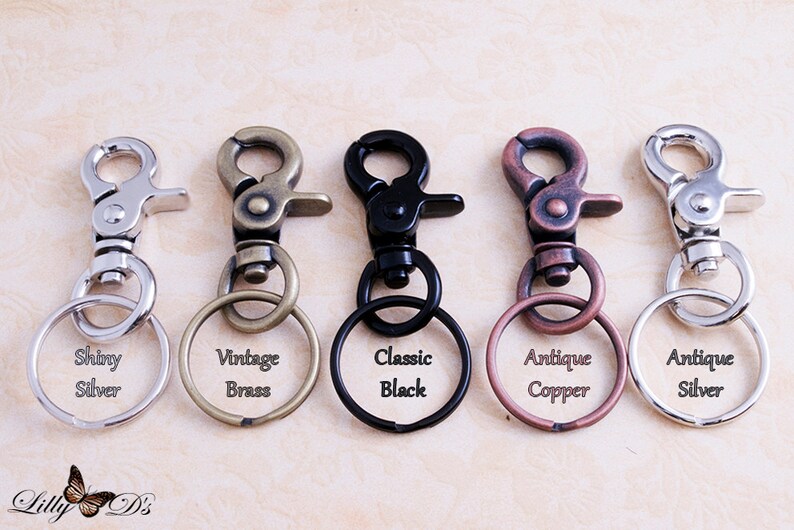 10 Kits DIY Key Chain Pendant kits 10 Heavy Duty Steel Etsy