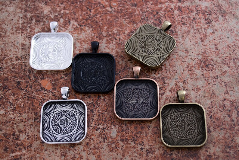 10 25mm 1 Square Tray W/ Rounded Corner Kits Etsy