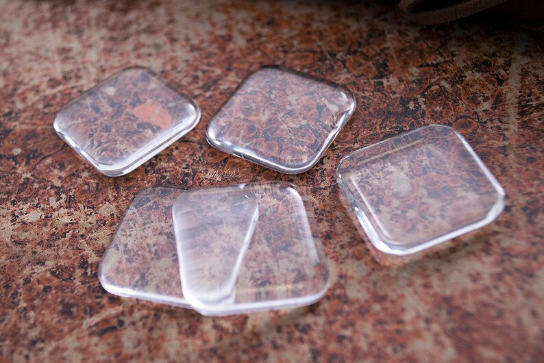 10 25mm 1 Square Tray W/ Rounded Corner Kits Etsy