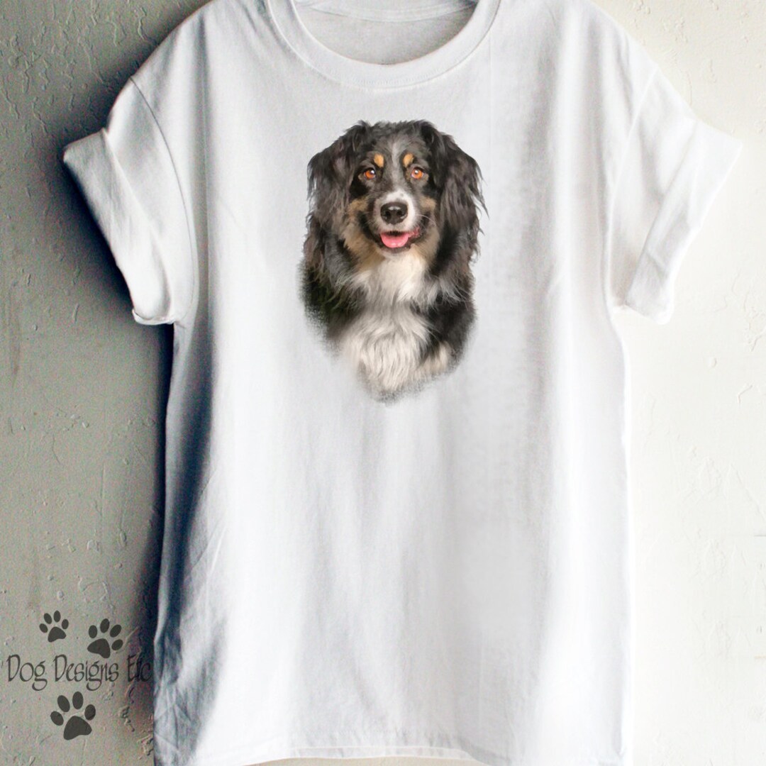 Australian Shepherd T Shirt Name Can Be Personalized Etsy