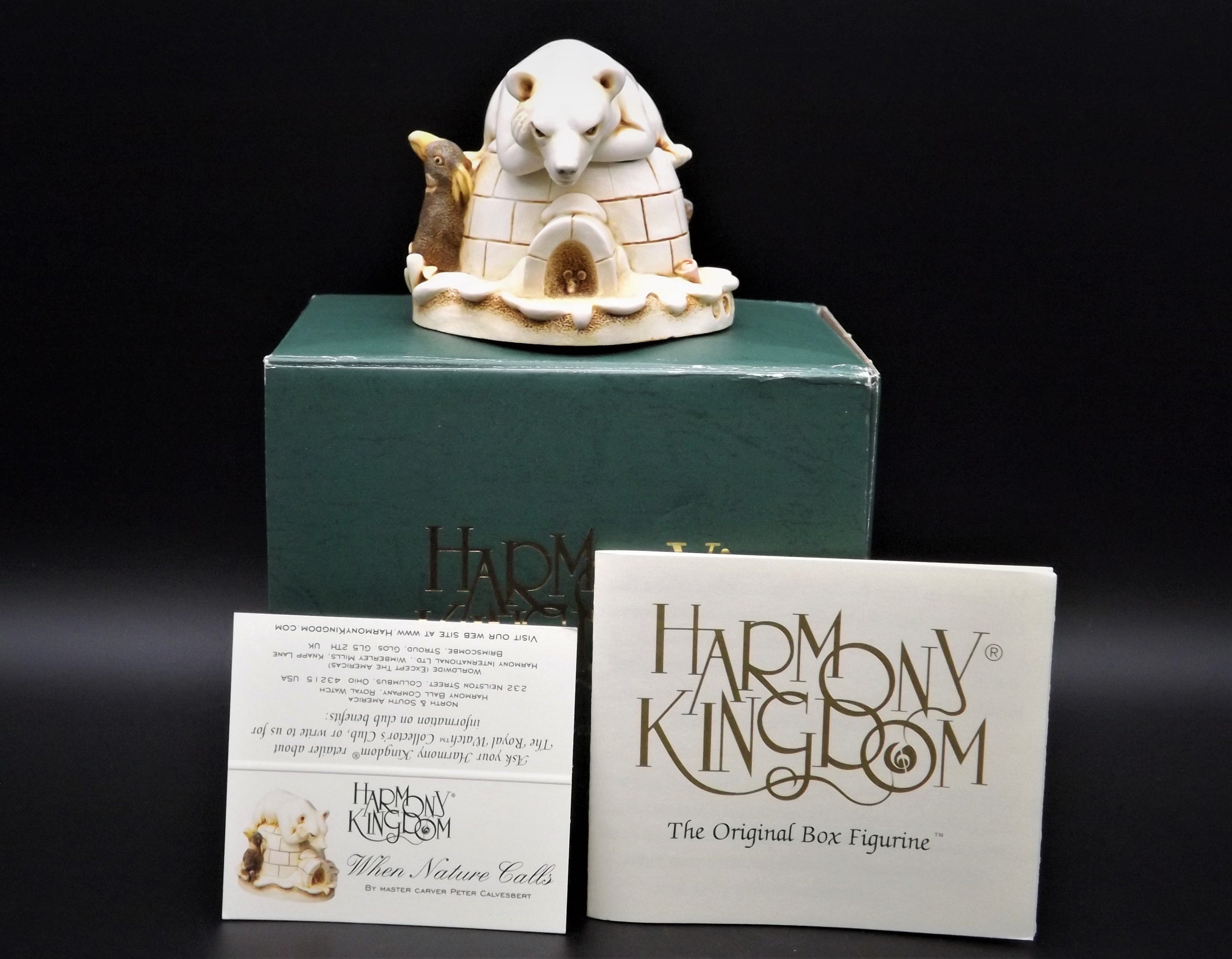 置物 Harmony Kingdom Frogberry Ivory Harmony Kingdom Figurine - Etsy