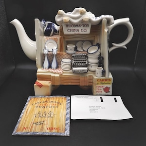 Vintage Cardew Designs Teapot: Woodmanton Pottery, Artist Signed