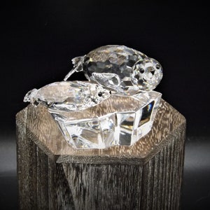 Vintage Swarovski Crystal Seal Figurine: SCS 1991 Annual Edition