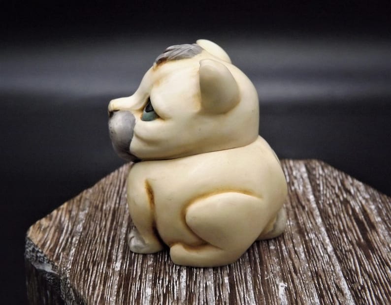 Excellent condition! Harmony Kingdom Pot Bellys Cat Mouser Feline Treasure Jest Figurine