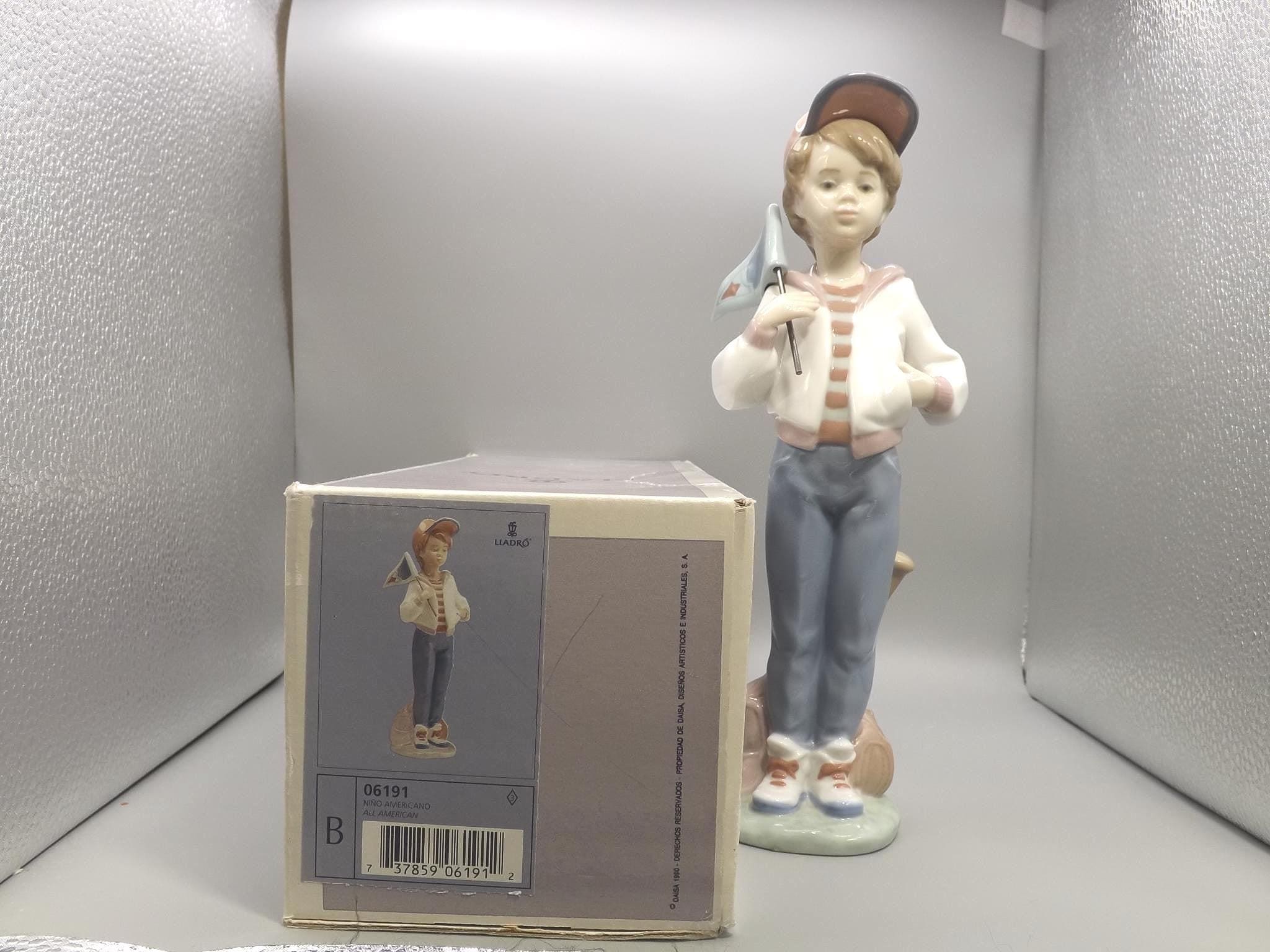 Lladro Baseball Boy - Etsy