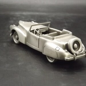 Danbury Mint Pewter Model Car Appx 7cm Long DA55 - 1947 Delahaye 135 MS