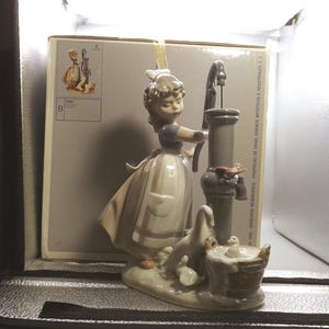Lladro Figurines Water Girl - Etsy