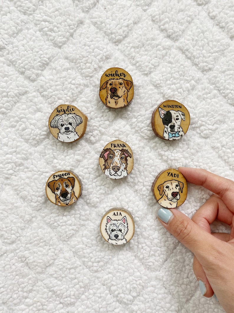 Pet Mini Custom pet portrait housewarming Etsy