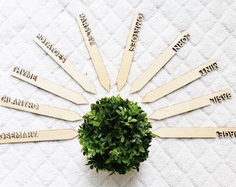 Plant Marker,Housewarming Gift,Personalized Gift,Herb Marker,Garden Marker,Garden Stakes,Vegetable Marker,Herb Stake,Plant Stake,Gardening