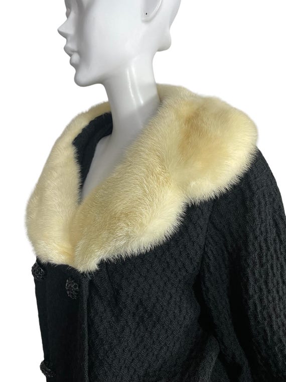 Vintage faux fur short coat 1970s - image 8