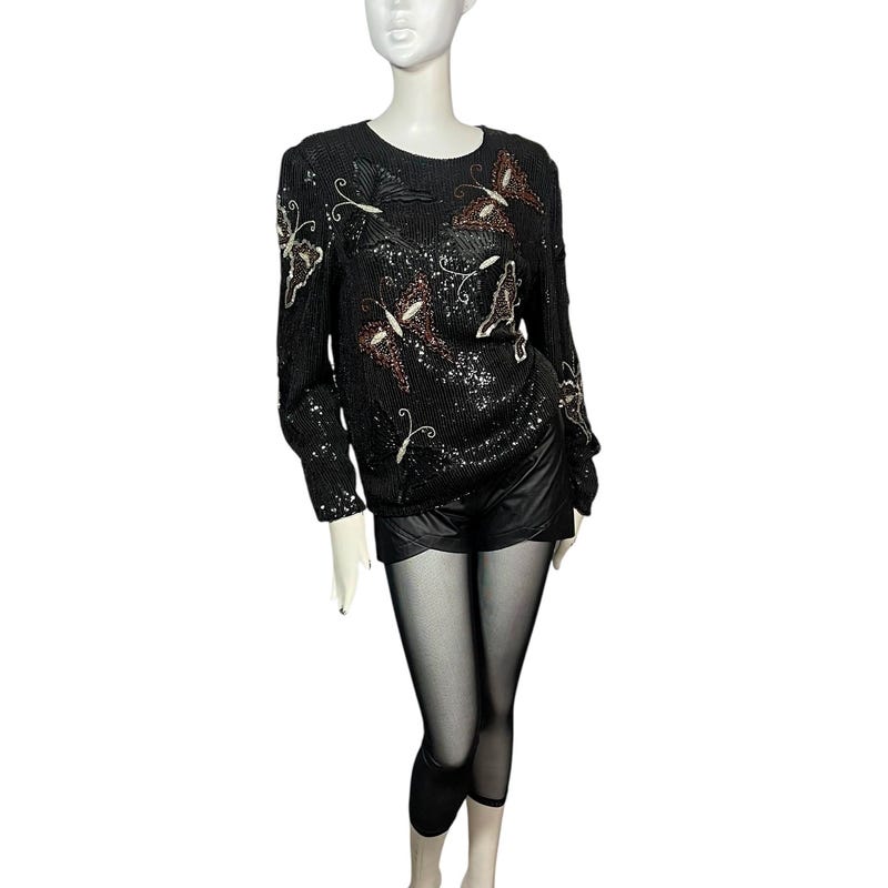 Butterfly 🦋 sequins top