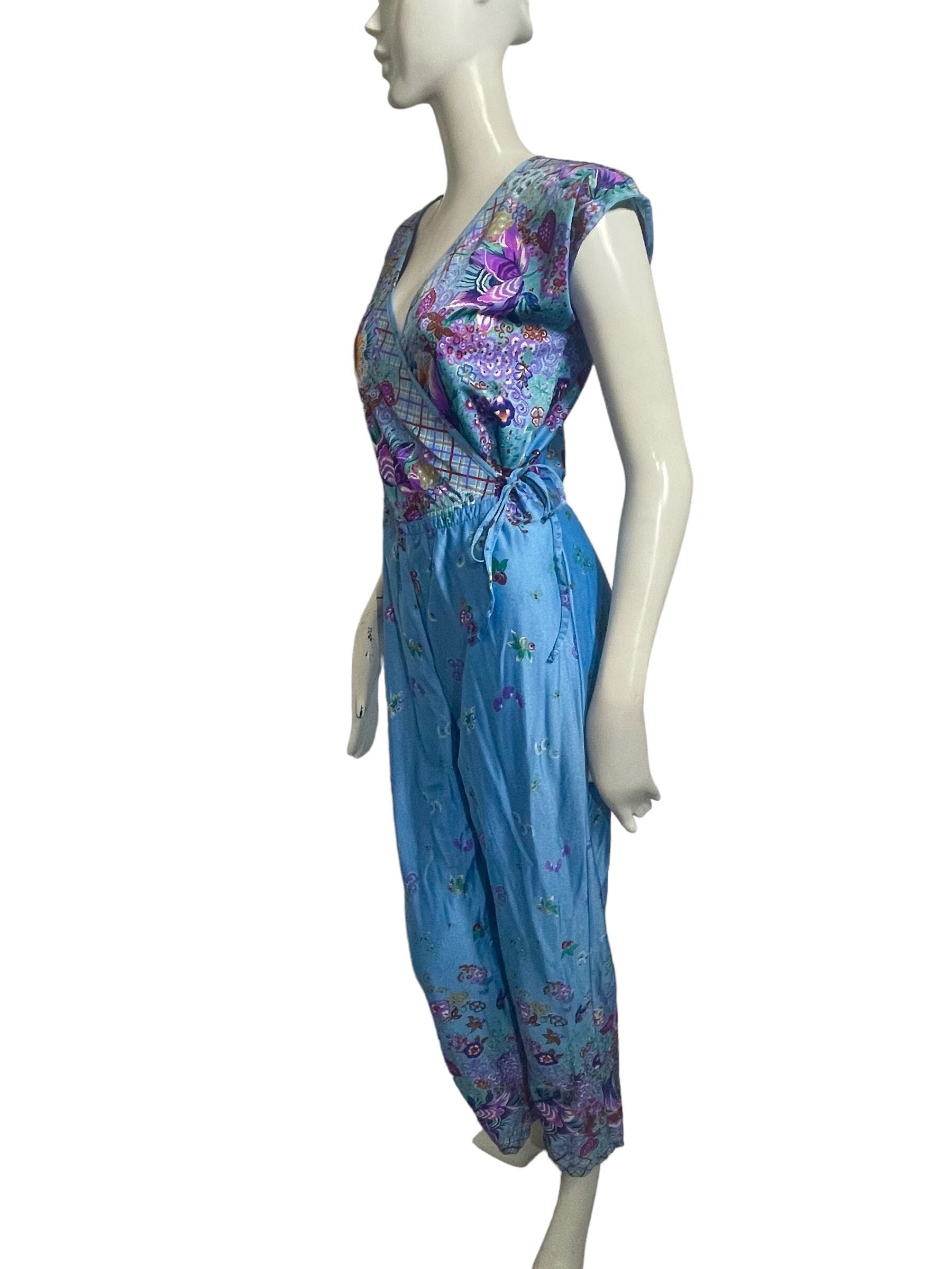 Retro Floral Jumpsuit main image 1