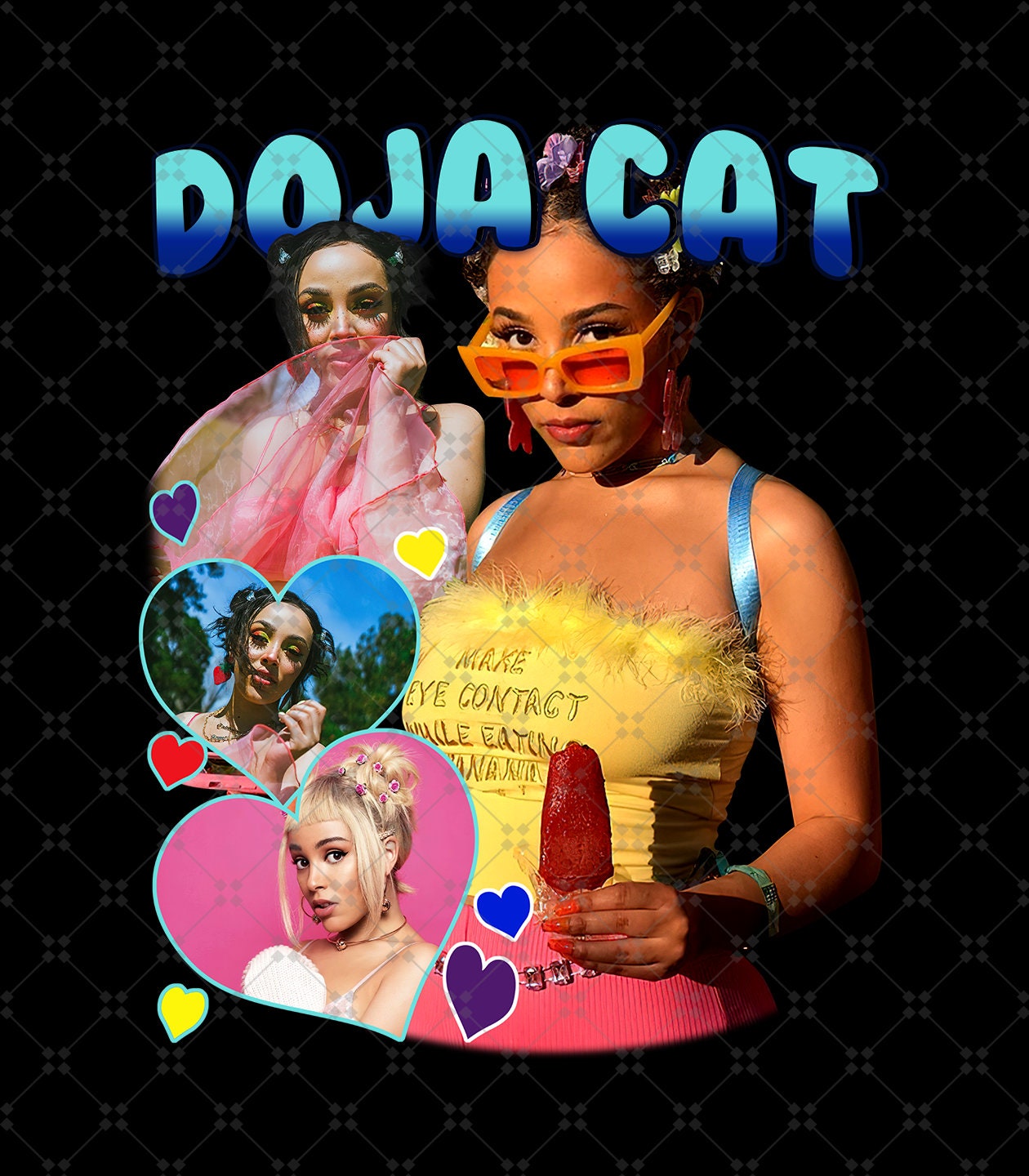 Doja Cat Png Instant Download File Gift for Fan File Png Digital