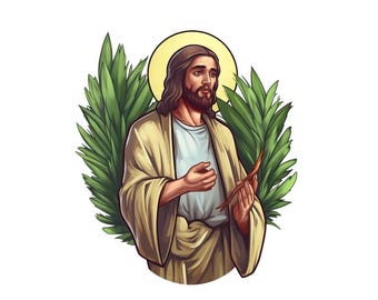 Jesus Saves | Christian Sticker | Faith-Based Vinyl Decal for car water bottle laptop, Jesus Face