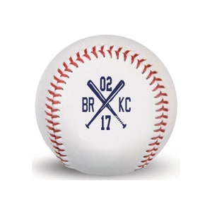 Custom Baseball Couple Gift, Personalized Baseball, Anniversary Date, Birthday Gift for Baseball Lover Wife, Husband, Custom Print Baseball