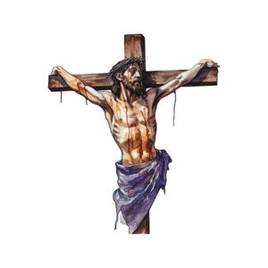 Jesus Saves | Christian Sticker | Faith-Based Vinyl Decal for car water bottle laptop Cross