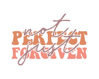 Jesus Saves | Christian Sticker | Faith-Based Vinyl Decal for car water bottle laptop, not just perfect, just perfect, Matthew 5:48