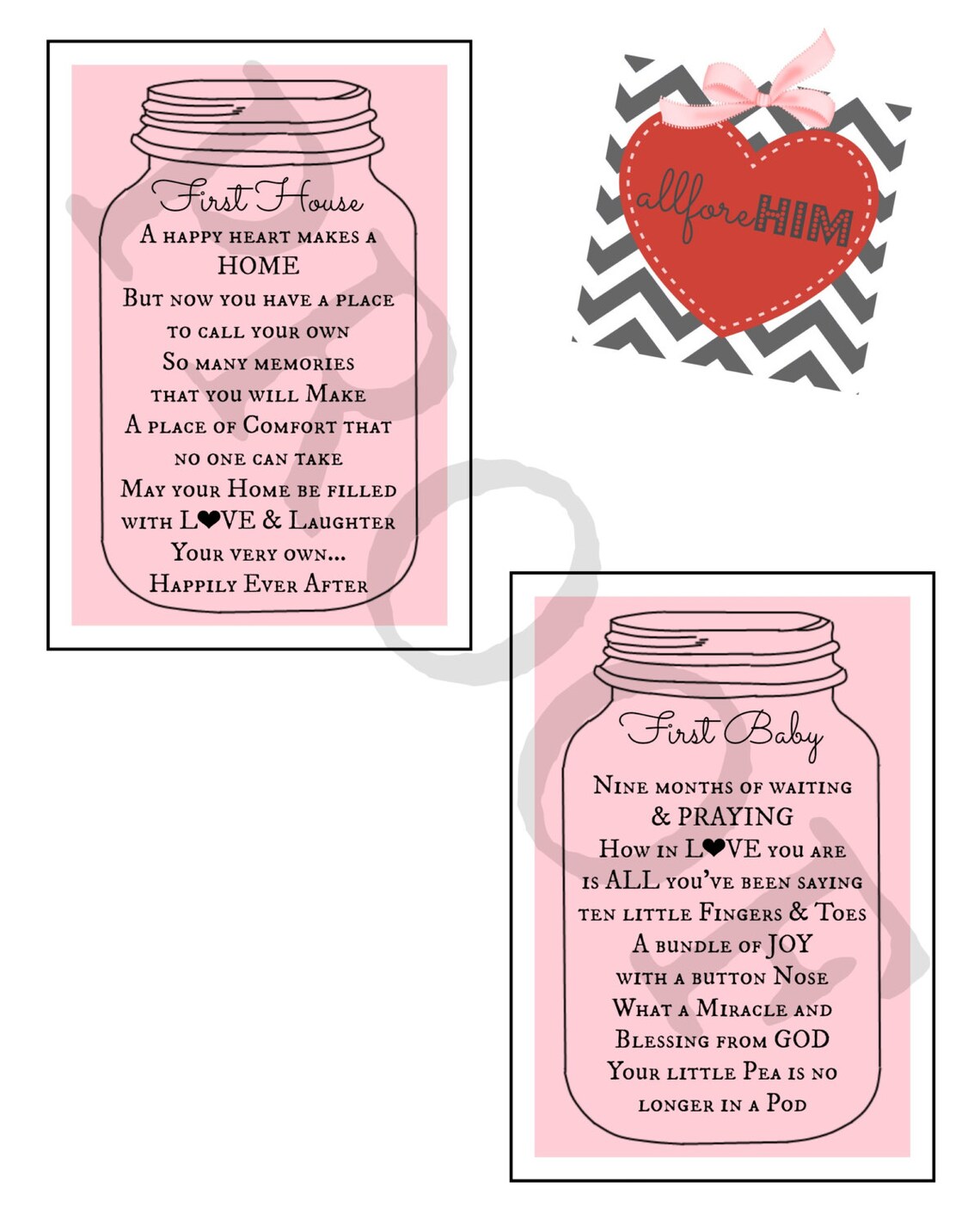 INSTANT DOWNLOAD Bridal Shower Wine Basket Gift Tags Set Etsy