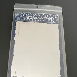 Dreamweaver Large Rectangle Metal Stencil.