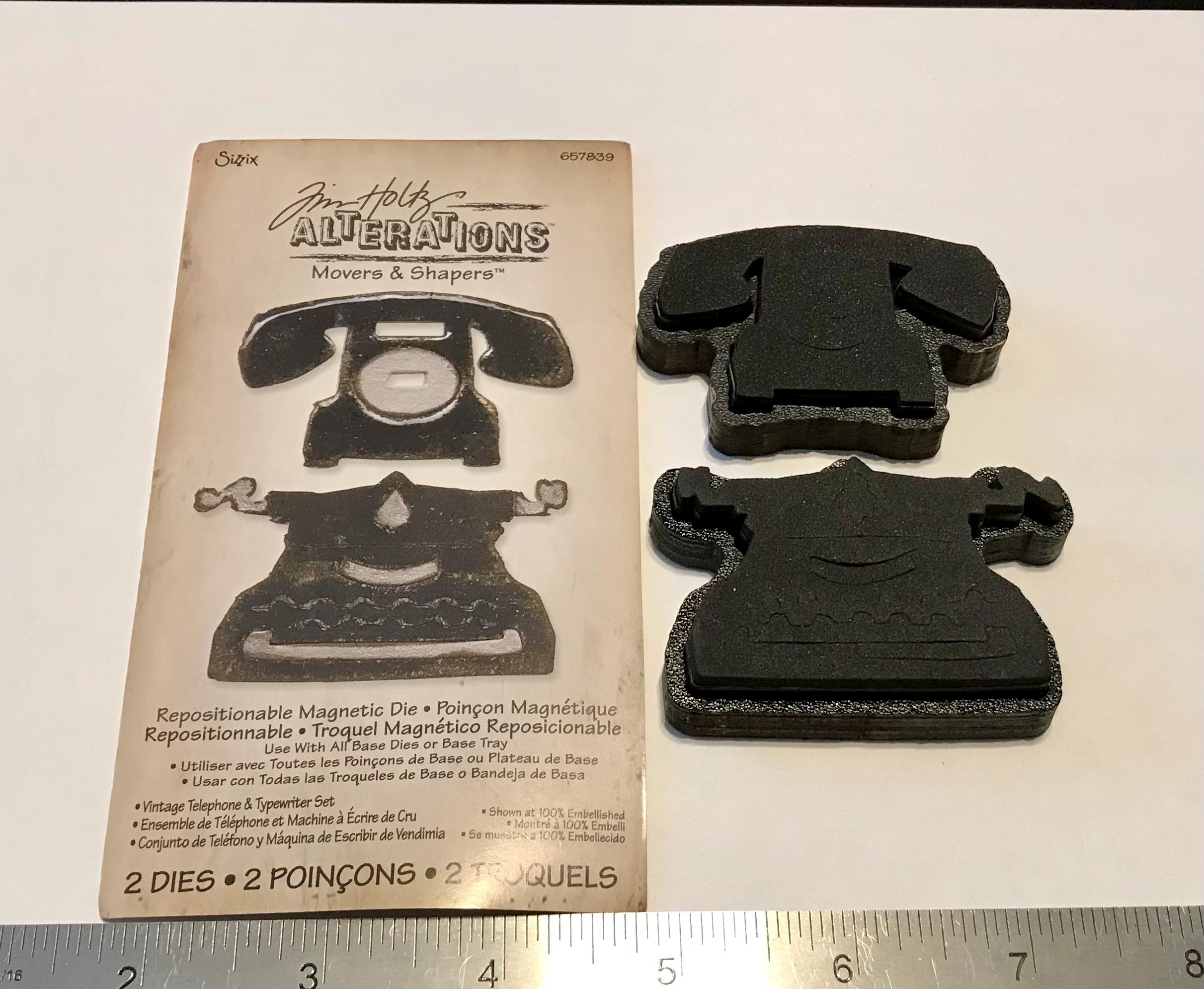 Amazon.com: Sizzix Movers and Shapers Magnetic Dies by Tim