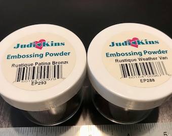 JudiKins assortment 2 oz. Jar of Embossing Powders.